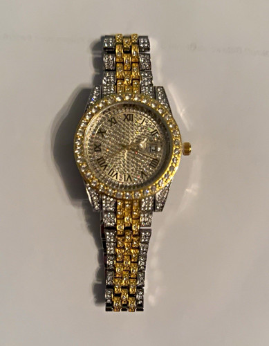 Damen armbanduhr bicolor - damen,