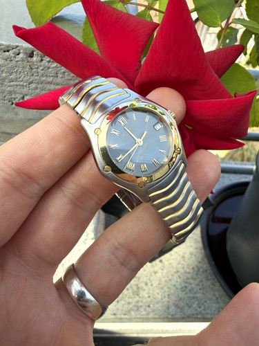 Ebel damen uhr bicolor 750 - ebel,