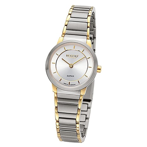 Armbanduhr metallband bicolor - metallband,