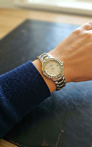 Vintage fossil damenuhr blue - fossil,