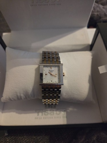 Tissot damen uhr - six-t, bicolor
