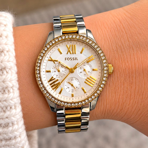 Fossil cecile am4543 damenuhr - am4543,