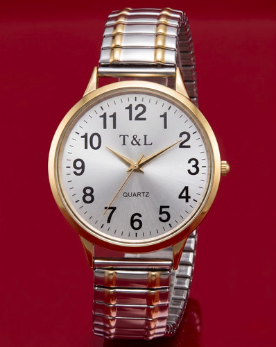 Quartz uhr bicolor flexband - bicolor,
